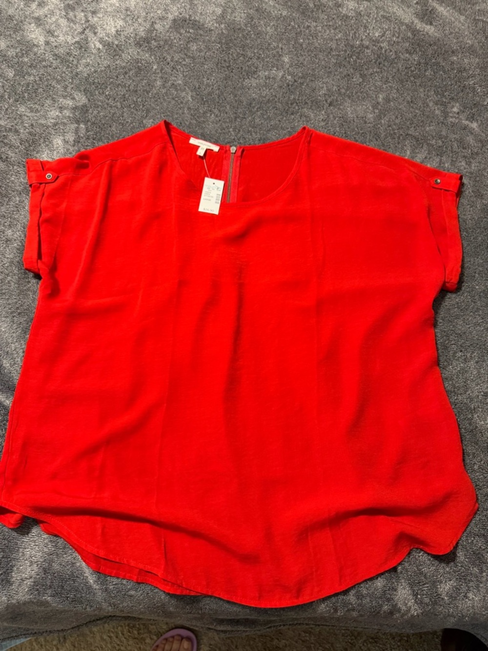 Maurices Women’s Red Short Sleeve Blouse